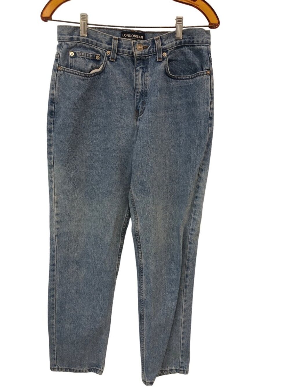 LondonJean Womens Size 10 Lightwash Denim Jeans Pants